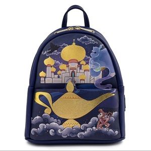 Loungefly Disney Aladdin & Princess Jasmine Castle Mini Backpack
